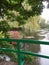 France, Loire Valley, Giverny, Claude Monet`s garden, Japanese bridge