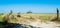 FRANCE, MONT SAINT-MICHEL - AUGUST 10 2012: Landscape view of th