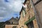 France-Noyers-Sur-Serein Buildings and Sign for Cote Serein