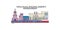 France,Papal Palace, Episcopal Ensemble Avignon Bridge tourism landmarks, vector city travel illustration