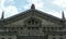 France, Paris, Boulevard Haussmann, Palais Garnier (Opera Garnier), pediment of the north facade of the building