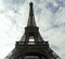 France, Paris, Champ de Mars, view of the Eiffel Tower