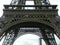 France, Paris, Champ de Mars, view of the Eiffel Tower