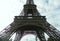 France, Paris, Champ de Mars, view of the Eiffel Tower