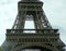 France, Paris, Champ de Mars, view of the Eiffel Tower