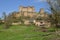 France, picturesque castle of Berze le Chatel in bourgogne