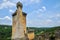 France, picturesque castle of Commarque in Dordogne