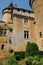 France, picturesque castle of Puymartin in Dordogne