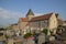 France, the picturesque church of Varengeville sur Mer