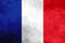 France polygonal flag. Mosaic modern background. Geometric design