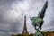 The France Reborn La France Renaissante Statue on the Bir Hakeim Bridge