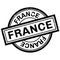 France rubber stamp