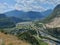 France Savoie Maurienne Valley with Aiguilles of Arves in background