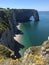 France seaside cliffs