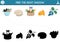 France shadow matching activity. Puzzle with traditional French food. Find correct silhouette printable worksheet. Funny page for