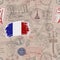 France symbols or icons