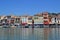 France. The view of Cassis from the port.