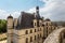 France. View from the terrace on one of the side extensions of the castle of Chambord, 1519 - 1547 years