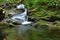 Franceville mount Megantic SEPAQ area. Long exposure small waterfall.