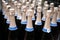 Franciacorta wineries ,bottles of Bersi Serlini champagne