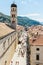 Franciscan Church and Monastery at Stradun Placa in Dubrovnik`