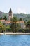 Franciscan monastery on the Prilovo peninsula, Vis Island, Vis town, Croatia
