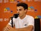 Francisco Cerundolo of Argentina during press conference after round of 32 match against Felix Auger Aliassime of Canada