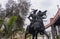 FRANCISCO PIZARRO STATUE IN LIMA