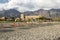 Frangokastello, Crete / GREECE - September 11, 2016: Amazing attraction for tourists - castle on the beach