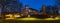 Frankenberg Castle At Night Panorama, Aachen