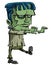 Frankenstein monster cartoon