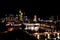Frankfurt Cityscape in Germany at Night