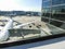Frankfurt, Germany - April 28, 2018: Aircraft at the Frankfurt International Airport
