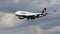 FRANKFURT, GERMANY - FEB 28th, 2015: The Lufthansa Boeing 747 - MSN 37829 - D-ABYD, named Mecklenburg-Vorpommern landing