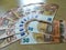 FRANKFURT, GERMANY, MAY 2017 - The new 50 Euro type, European Central Bank banknotes