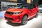 FRANKFURT, GERMANY - SEP 11, 2019: New Land Rover Discovery car model showcased at the Frankfurt IAA Motor Show 2019