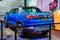 FRANKFURT, GERMANY - SEPT 2019: blue VOLKSWAGEN VW TAROK is a compact pickup truck, IAA International Motor Show Auto Exhibtion
