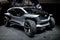 FRANKFURT, GERMANY - SEPT 2019: silver AUDI AI TRAIL all electric offroad concept car, IAA International Motor Show Auto Exhibtion