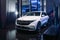 FRANKFURT - SEP 15, 2019: Mercedes-Benz EQC 400 4Matic compact SUV electric luxury car at IAA 2019