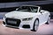 FRANKFURT - SEPT 2015: Audi TT 2.0 TDI Ultra cabrio presented at