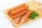 Frankfurter sausages