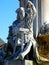 The Frankonia fountain in front of the residence in Wuerzburg / Germany / Bavaria / Franconia