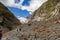 Franz Joseph Glacier track. South Island, New Zealand