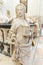 FranÃ§ois II Tomb Statue Representing Temperance Virtue in Nantes Cathedral Saint-Pierre and Saint-Paul, France