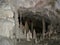 The Frasassi Caves, stalactites and stalagmites, touristic attraction and nature `s trasure