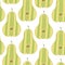 Frash pears modern beauty doodle seamless pattern