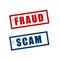 fraud alert caution background to keep your information safe