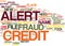 Fraud Alert A New Tool To Protect Your Credit Text Background Word Cloud Concept