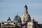 Frauenkirche and the Academy of Fine Arts in Dresden