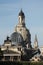 Frauenkirche and the Academy of Fine Arts in Dresden, Saxony, Ge